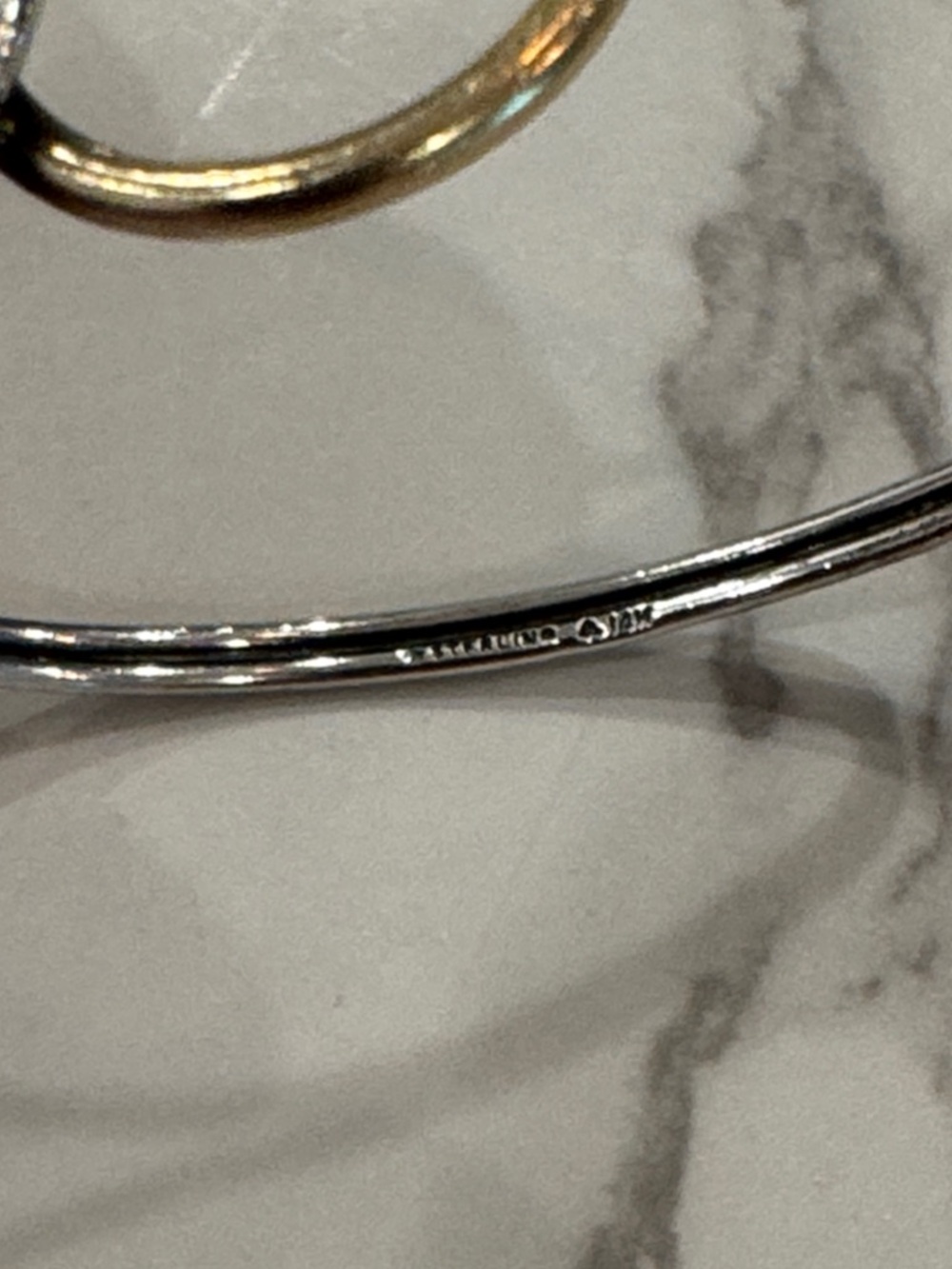 Gold and Sterling Silver Bracelet handcrafted by Ed Levin - Picture 4 of 11